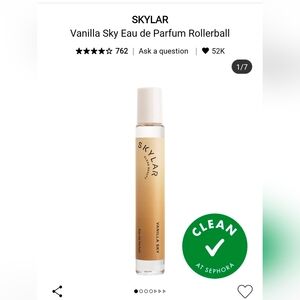 New Skylar Vanilla Sky Eau de Parfum Rollerball